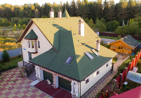 Гибкая черепица Shinglas Фокстрот Технониколь